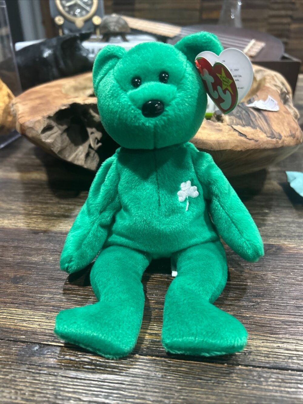 Ty Beanie Baby - ERIN the Irish Bear (8.5 Inch) MWMTs Plush Stuffed Animal Toy